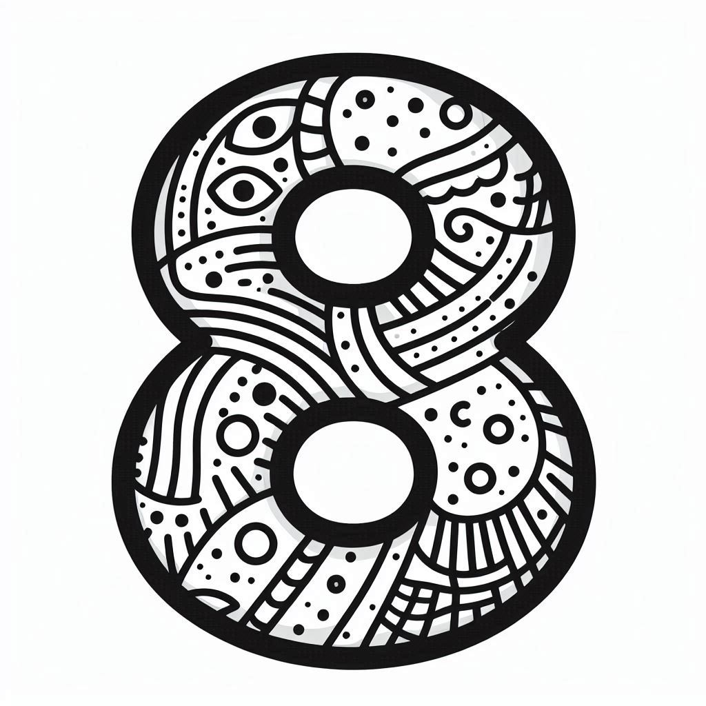     8 -      