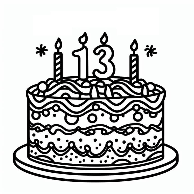    13  -      