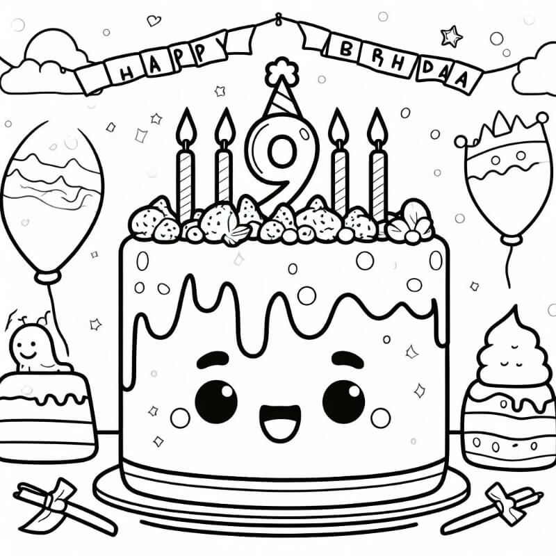    9  -      