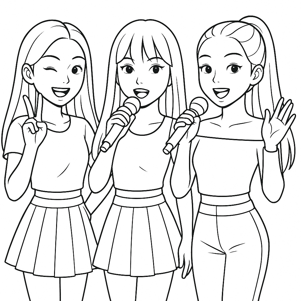קיי פופ K pop לצביעה קיי פופ K pop לצביעה
