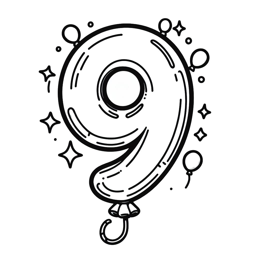    9  -      
