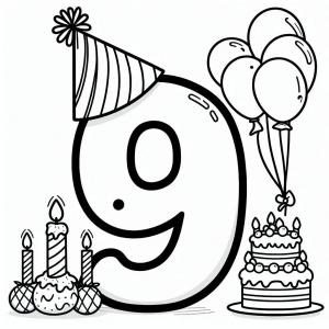   9  