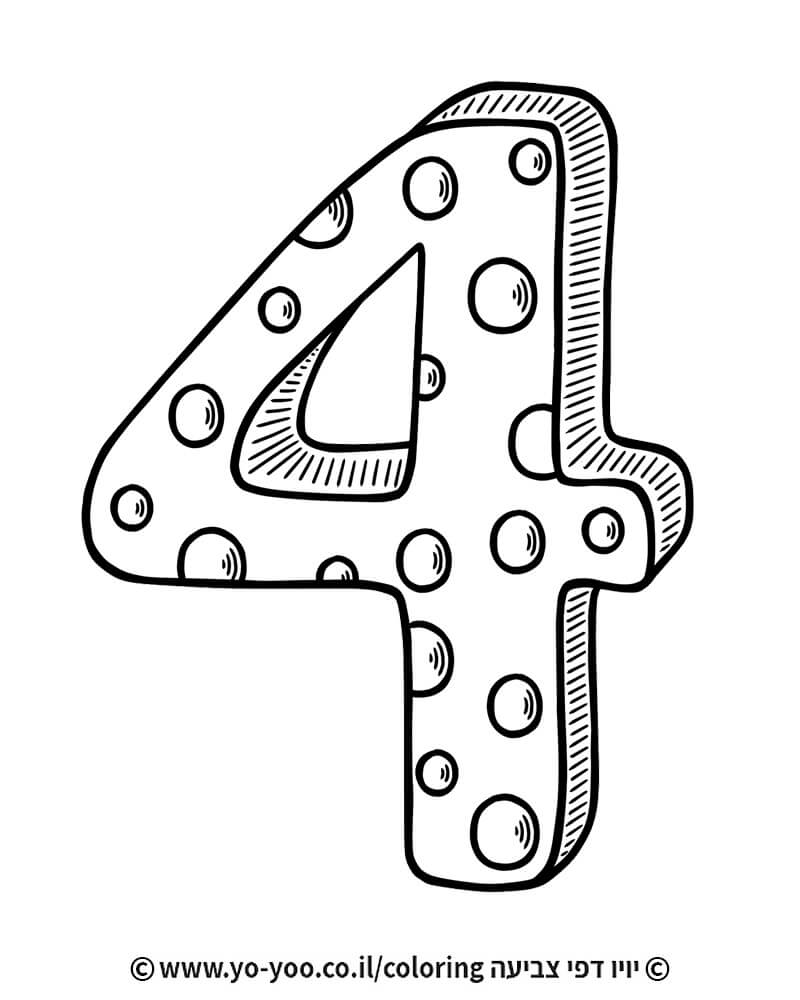   4  -      