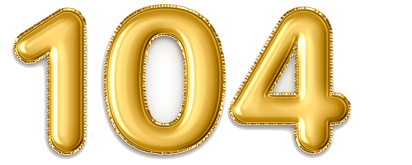  104 