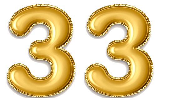  33 
