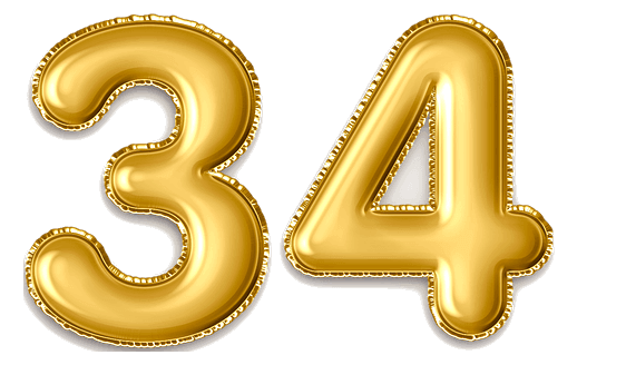 34 