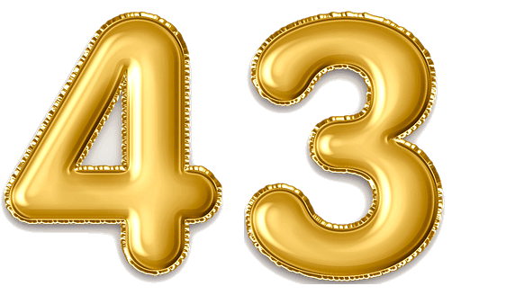  43 