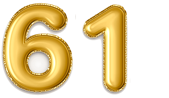  61 