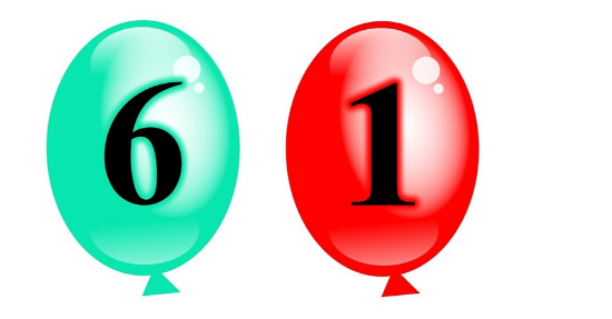  61  