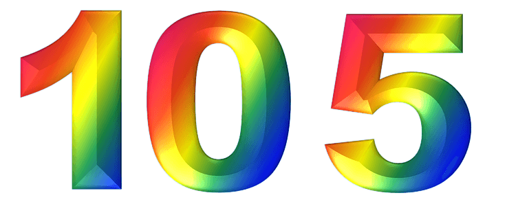  105  