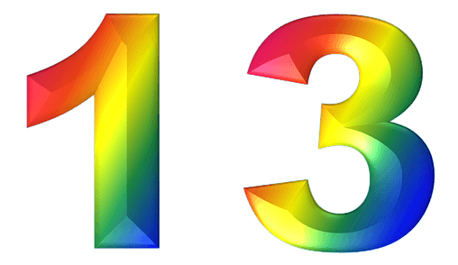  13  