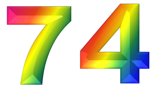  74  