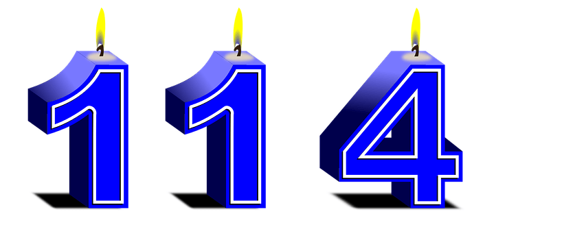  114  