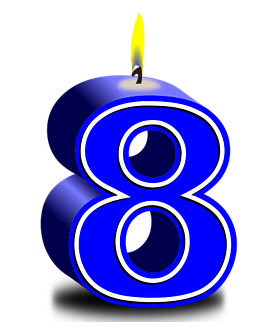  8  
