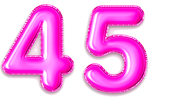  45 