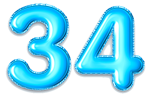  34 