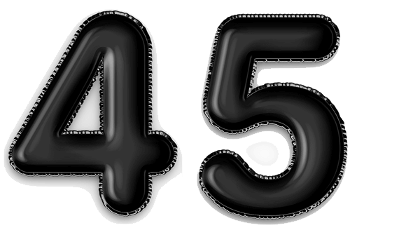  45 