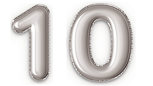  10 