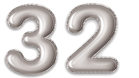  32 