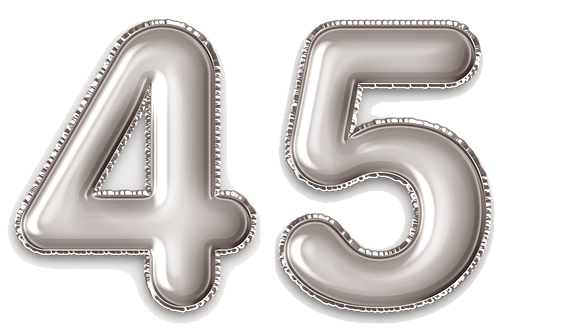  45 