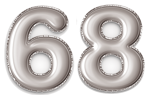  68 