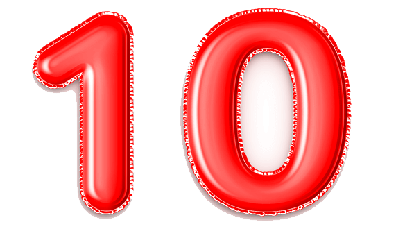 10 
