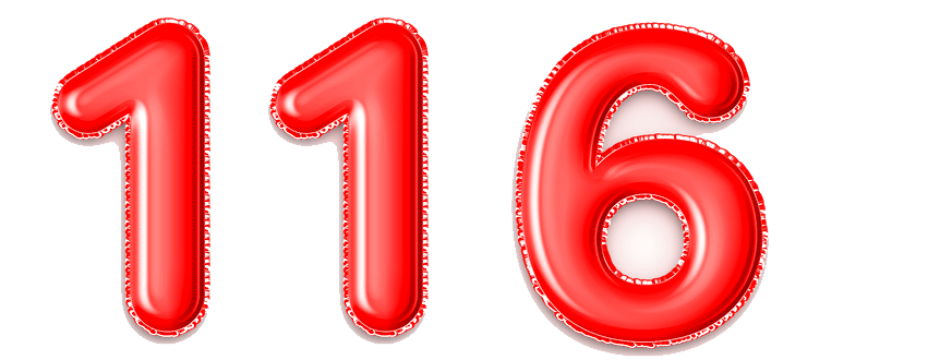  116 