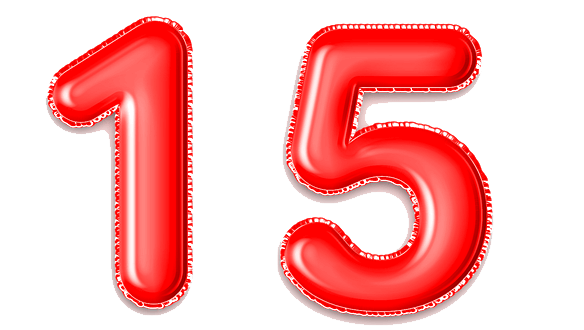  15 