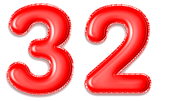  32 