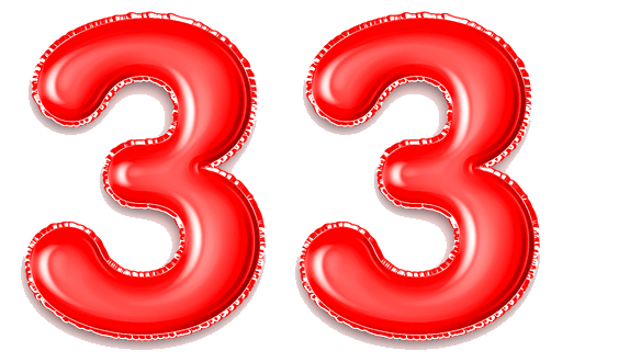  33 
