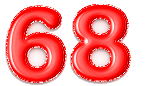  68 