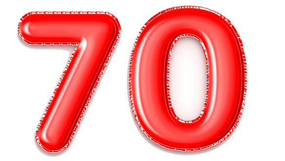  70 
