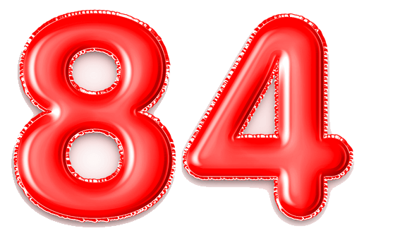  84 