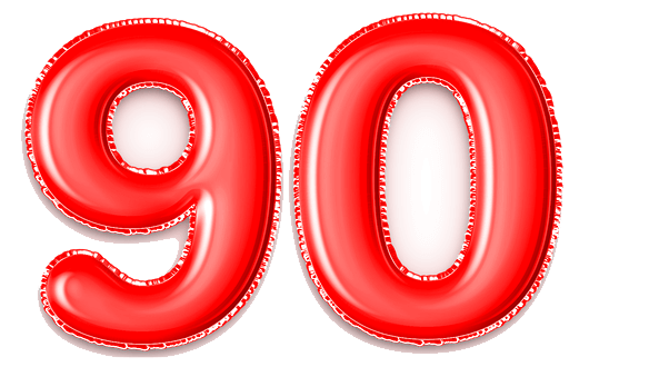 90 