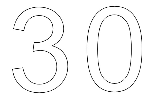  30 