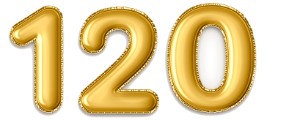 המספר 120 זהב