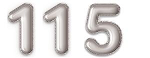 המספר 115 כסף