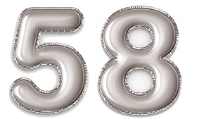 המספר 58 כסף