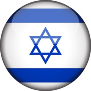 דגל ישראל עיגול