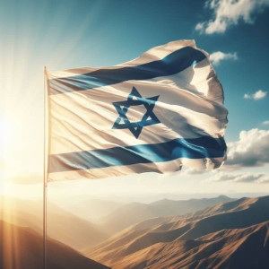 תמונה יפה של דגל ישראל