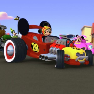 מיקי ומכוניות המירוץ 