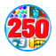 250 