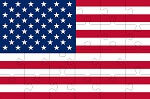 פאזל של דגל ארצות הברית אונליין בחינם למחשב (אפשר לשחק גם דרך הפלאפון), בחרו את מספר החלקים, תערבבו אותם ותרכיבו את הפאזל.