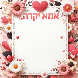 כרטיס ברכה מעוצב ל...