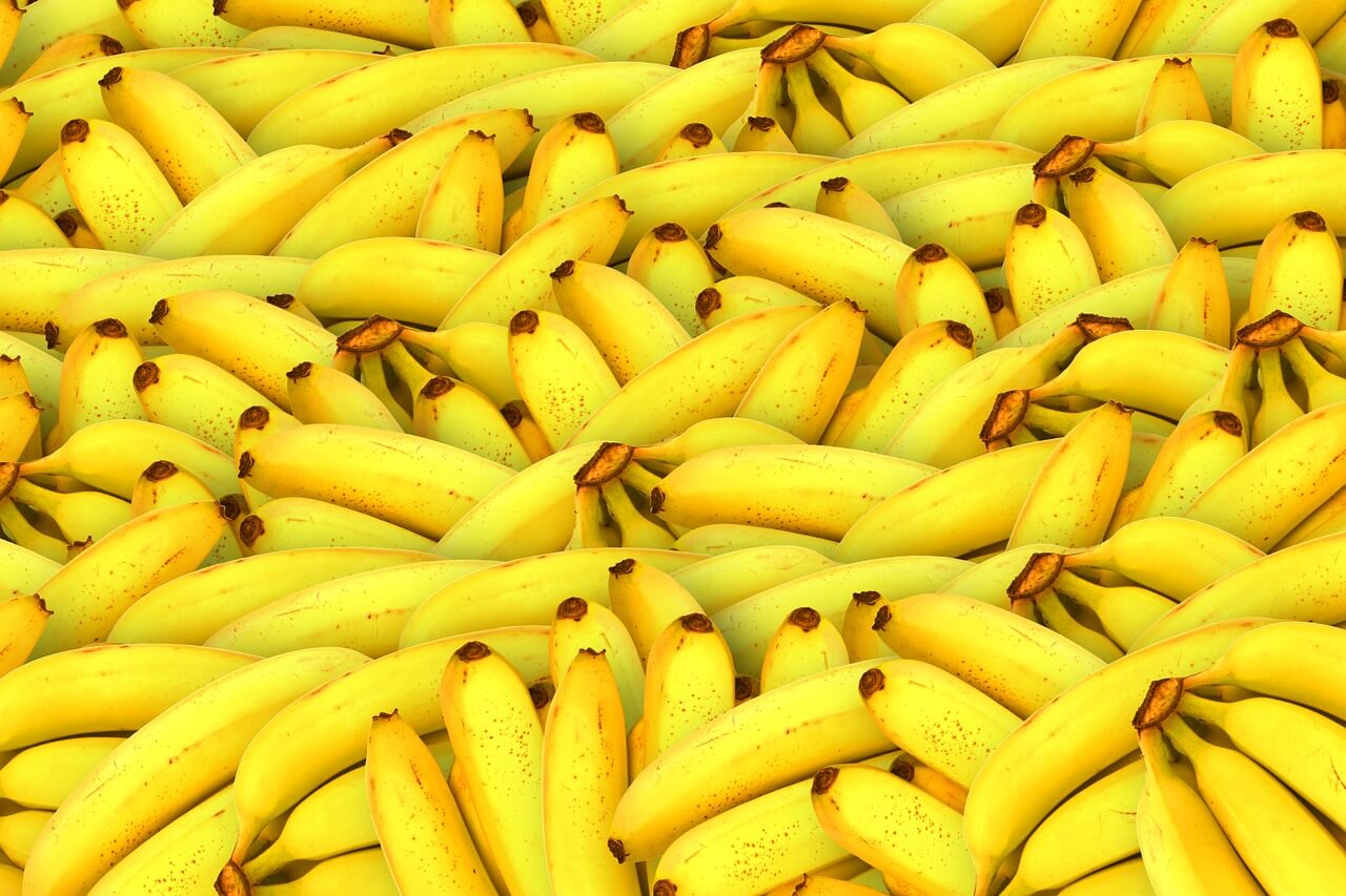 רקע של בננות