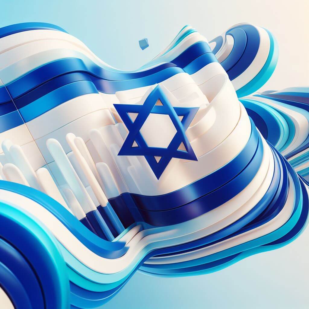 רקע דגל ישראל יפה למחשב