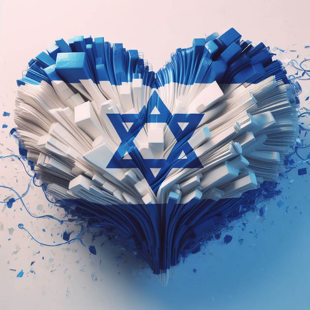 רקע דגל ישראל למחשב