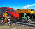 אופנוע נגד רכבת