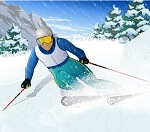 סקי שלג 2022- משחק חדש 