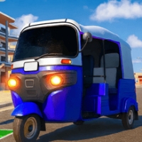 City Tuk Tuk Simulator  Racing Game 3d-   